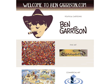 Tablet Screenshot of bengarrison.com